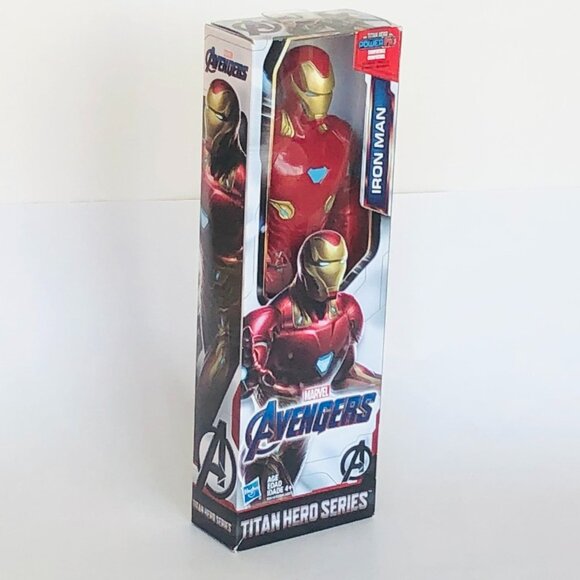 Marvel Avengers Titan Heroes Iron Man with Power FX Port 12" New in Box - Picture 8 of 14